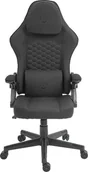 Fotele gamingowe - Deltaco DC130 Gaming Chair Soft Woven Mesh, black - miniaturka - grafika 1