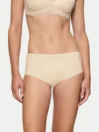 Majtki damskie - Triumph Figi klasyczne z wysokim stanem Pretty 10222227 Beżowy - miniaturka - grafika 1