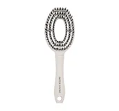 Szczotki i grzebienie do włosów - Sisteryoung Coco, Szczotka Do Włosów Biała Do Rozczesywania I Modelowania Włosów Prostych I Kręconych - miniaturka - grafika 1