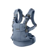Nosidełka dla dzieci - BABYBJORN - nosidełko Harmony, Woven Niebieski melanż - miniaturka - grafika 1