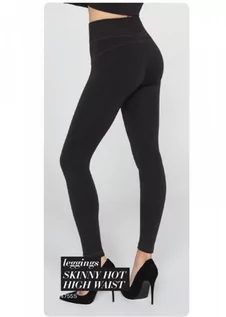 Legginsy - Gatta 44755S Skinny Hot High Waist legginsy damskie - grafika 1