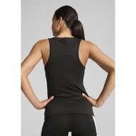 Koszulki sportowe damskie - Damska koszulka bez rękawów TAD ESSENTIALS PUMA Black - miniaturka - grafika 1