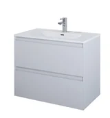 Szafki łazienkowe - Elita 168145 SZAFKA podumywalkowa SPLIT 80 2S STONE MATT PDW - miniaturka - grafika 1