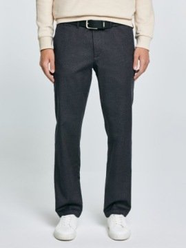 Big Star Spodnie męskie chinosy szare Debren 902 33/32