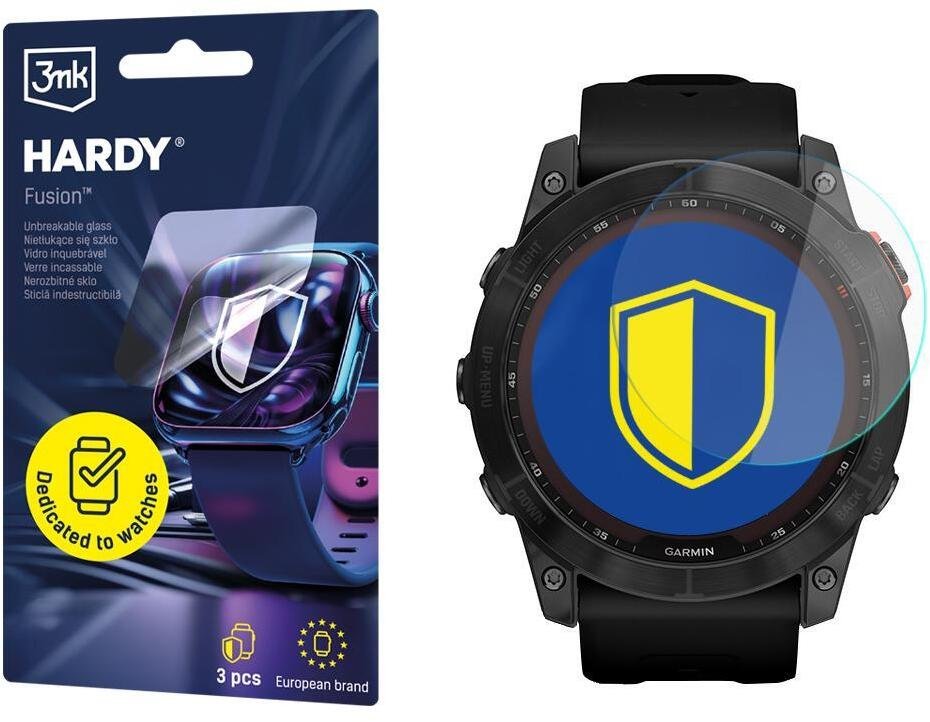 3MK Garmin Fenix 7X 51mm - 3mk Hardy Fusion Watch Protection