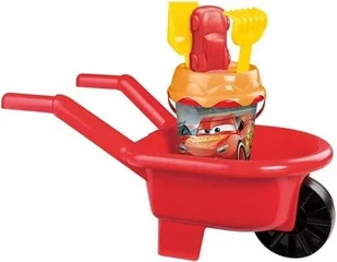 SMOBY 864005 Cars taczka z akcesoriami - Mały majsterkowicz - miniaturka - grafika 1