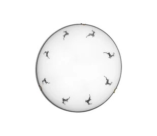 Kolarz 731.13.4.133- Lampa sufitowa NONNA 3xE27/60W/230V śr. 50 cm jeleń szara - Lampy sufitowe - miniaturka - grafika 1
