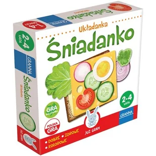 Śniadanko Układanka Nowa - Układanki dla dzieci - miniaturka - grafika 1