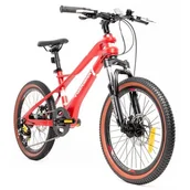 Rowery - Rower dziecięcy 20", czerwony, MAGNESIUM, GERMINA / Germina - miniaturka - grafika 1