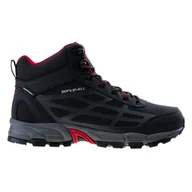 Buty trekkingowe męskie - Męskie Buty HI-TEC MITOKO MID WP 88724-BLK/TAN R - miniaturka - grafika 1