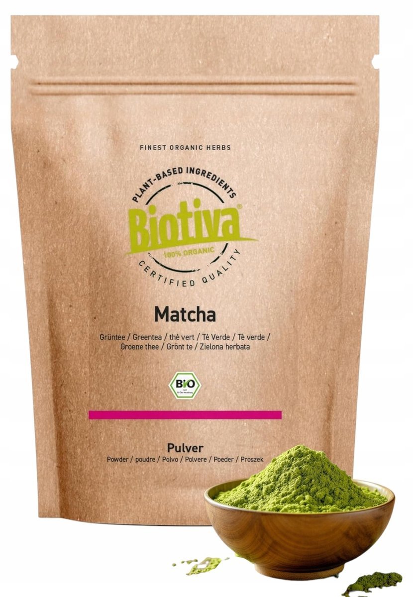 ZIELONA HERBATA MATCHA 100% NATURALNA EKOLOGICZNA PROSZEK NAJWYŻSZA
