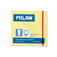 Artykuły biurowe - MILAN Karteczki samoprzylepne 75x75/100K - miniaturka - grafika 1