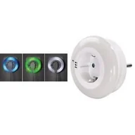 Lampy stojące - Lampka nocna LED Circle Color, biała/zielona/niebieska… - miniaturka - grafika 1