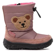 Buty dla dziewczynek - Śniegowce Naturino Falcotto by Naturino Poznurr 0013001427.01.0M01 Różowy - miniaturka - grafika 1