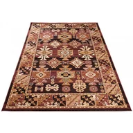 Dywany - Brązowy dywan w stylu retro E3-M44 - miniaturka - grafika 1