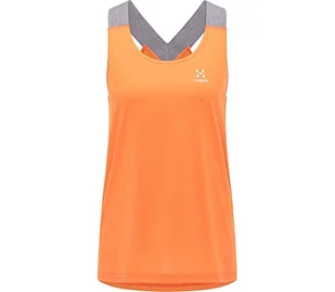 Haglöfs 605159_4N8 Ridge Tank Bluza damska Flame Orange rozmiar L - Bluzy damskie - miniaturka - grafika 1