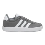 Buty dla dziewczynek - ADIDAS VL COURT 3.0 K ID6314 Szary - miniaturka - grafika 1