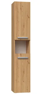 Szafka nowoczesna z koszem na bieliznę dąb artisan C9-K11 - Szafki łazienkowe Szafka nowoczesna z koszem na bieliznę dąb artisan C9-K11 - Szafki łazienkowe - miniaturka - grafika 1