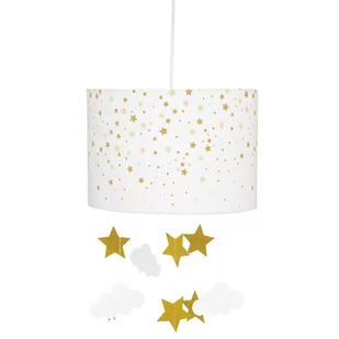 Lampa do pokoju dziecięcego Chmurka i gwiazdki, Ø 30 cm - Lampy pozostałe - miniaturka - grafika 1