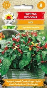 Toraf KWIATY Papryka ozdobna mix nasiona 0,5g 00454 - Nasiona i cebule - miniaturka - grafika 1
