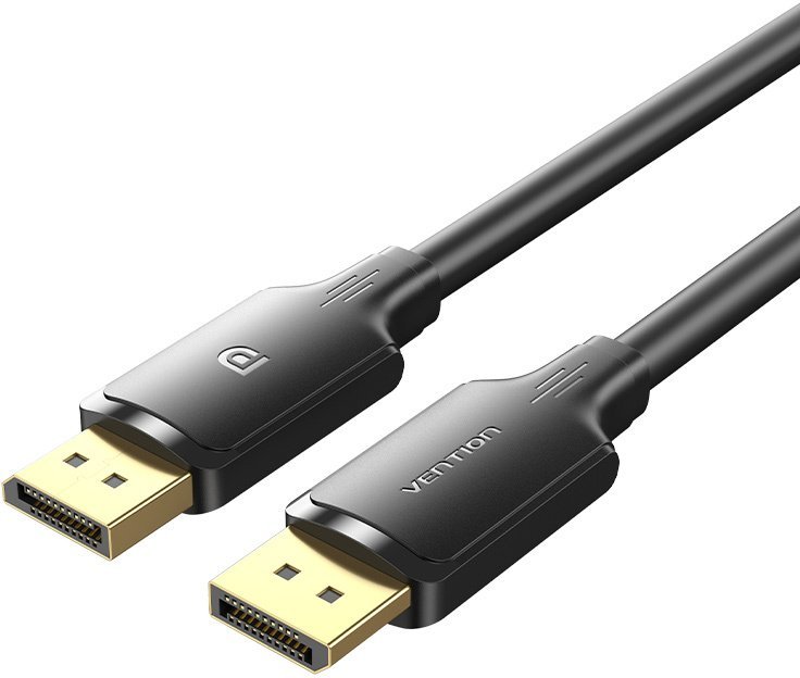 Vention CABLE DP TO DP 1M/BLACK HAKBF VENTION HAKBF 6922794775763