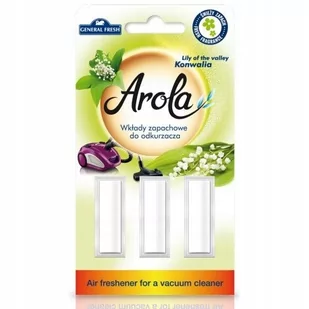 General Fresh Arola Odświeżacz do odkurzacza Konwalia 3 szt. - Odświeżacze powietrza - miniaturka - grafika 2