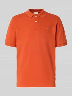 Koszulka polo z wyhaftowanym logo - Koszulki męskie - miniaturka - grafika 1