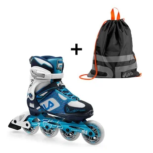 Fila Fila Legacy Pro 84 Lady Blue/White/Light Blue 5 - Wrotki - miniaturka - grafika 1