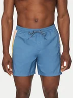Kąpielówki męskie - Quiksilver Szorty plażowe EQYJV04136 Niebieski Regular Fit - miniaturka - grafika 1