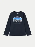Bluzki damskie - Mayoral Bluzka 4056 Czarny Regular Fit - miniaturka - grafika 1