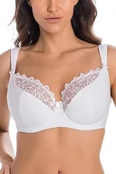 Biustonosze - Teyli Biustonosz damski częściowo usztywniany Eco Exclusive, biały, 80L - miniaturka - grafika 1