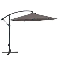 Parasole ogrodowe - Parasol ogrodowy boczny 3 m taupe Patio - miniaturka - grafika 1