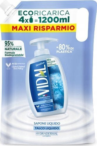 Vidal Mydło w płynie Talc 1,2 L