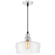 Lampy sufitowe - NOWOCZESNA LAMPA WISZĄCA CHROMOWANA MORO 1D - miniaturka - grafika 1