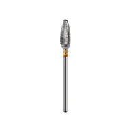 Frezarki do paznokci - FREZ STALOWY OWAL 6,0/14,0mm YELOW ACURATA 136926 - miniaturka - grafika 1