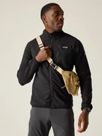 Odzież trekkingowa męska - Regatta Kurtka polarowa "Scaris" w kolorze czarnym - miniaturka - grafika 1