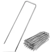 Agrowłókniny - Szpilka metal. galw. U 7cm/15cm-50szt LUZ ATSMGU1715/50L BRADAS - miniaturka - grafika 1