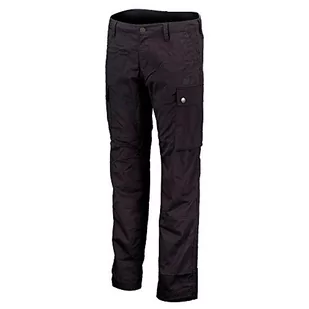 Jack Wolfskin Męskie spodnie Arctic Road Cargo czarny Phantom 46 - Spodenki męskie - miniaturka - grafika 1