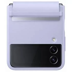 Samsung Obudowa dla telefonów komórkowych Galaxy Z Flip 4 Flap Leather EF-VF721LLEGWW Purpurowy - Etui i futerały do telefonów - miniaturka - grafika 1