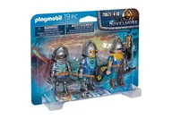 Klocki - Playmobil amp;#174; Novelmore 70671. Trzech Rycerzy Novelmore - miniaturka - grafika 1