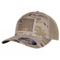 Odzież taktyczna i umundurowanie - Czapka Pit Bull Full Cap Pitbull USA '24 - Multicam Arid/ Piaskowa L/XL - miniaturka - grafika 1