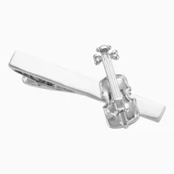 Spinki do mankietów i krawatów - Spinka do krawata X2 Skrzypce - miniaturka - grafika 1