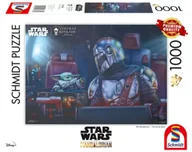 Puzzle - Puzzle 1000 PQ T. Kinkade Star Wars The Mandalorian W drogę 111746 - Schmidt Spiele Puzzle - miniaturka - grafika 1