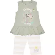 Dresy i komplety dla dziewczynek - Guess Komplet | Regular Fit - miniaturka - grafika 1