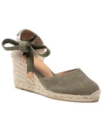 Espadryle damskie - Castañer Espadryle Carina/6/002 21644-414 Zielony - miniaturka - grafika 1
