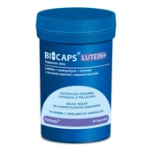 Wzrok i słuch - Formeds BICAPS LUTEIN+ Luteina 20 mg Zeaksantyna 2 mg + Witamina A Wzrok Oczy (60 kaps) ForMeds fms-104 - miniaturka - grafika 1