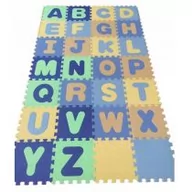 Maty piankowe - Isere Mata puzzle piankowe na podłogę Alfabet 28 el - miniaturka - grafika 1
