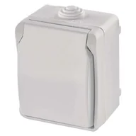 Rozgałęźniki - Gniazdo zewnętrzne FRENCH 250V/16A IP54 - miniaturka - grafika 1