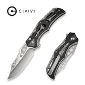Noże - Nóż składany Civivi Biophase Gray Aluminium/Black G10, Satin Nitro-V (C23083C-3) - miniaturka - grafika 1