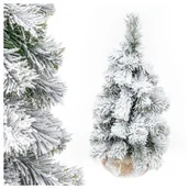 Choinki - Choinka Sztuczna Biała - Jodła 45cm Mała Ośnieżona - miniaturka - grafika 1